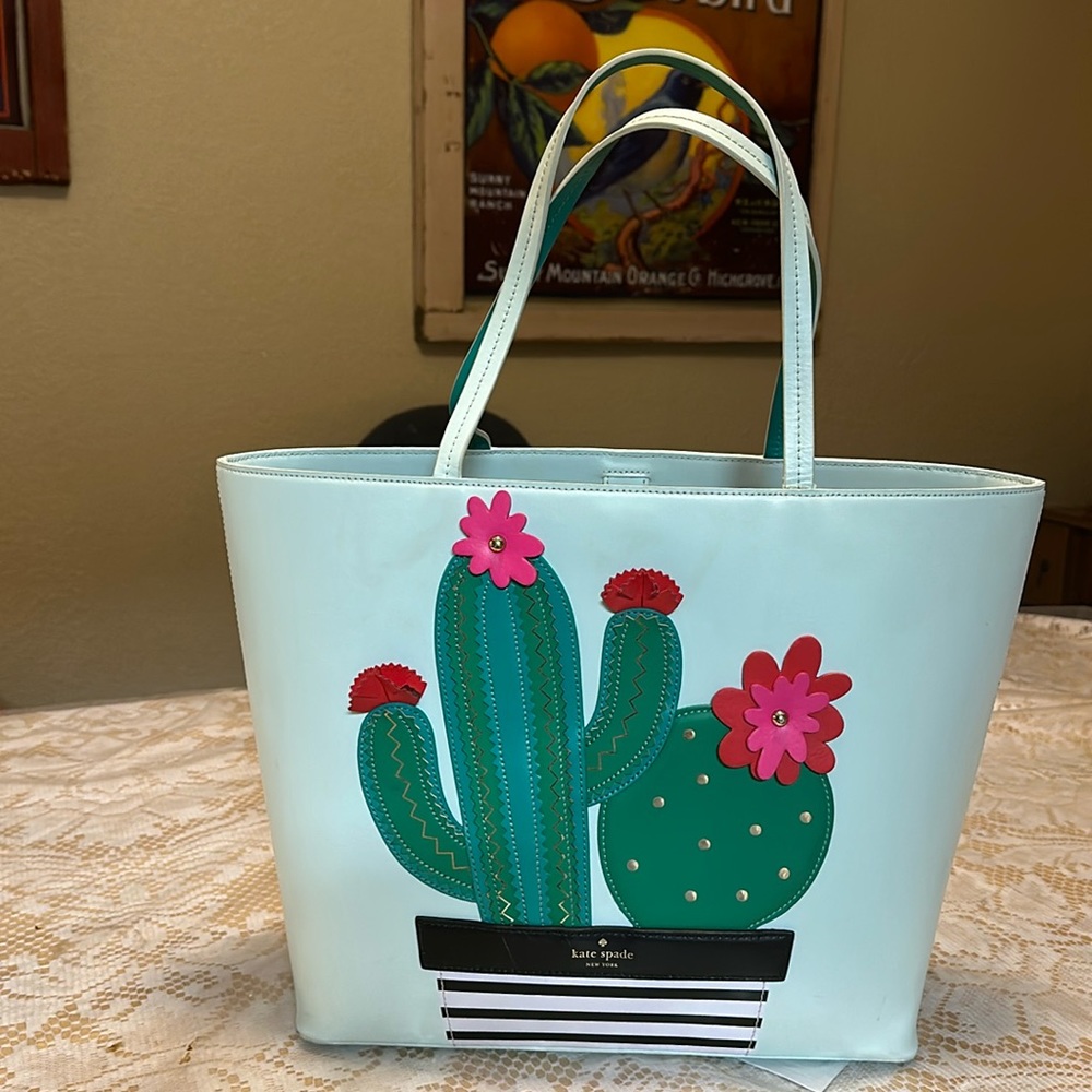 Kate Spade cactus tote